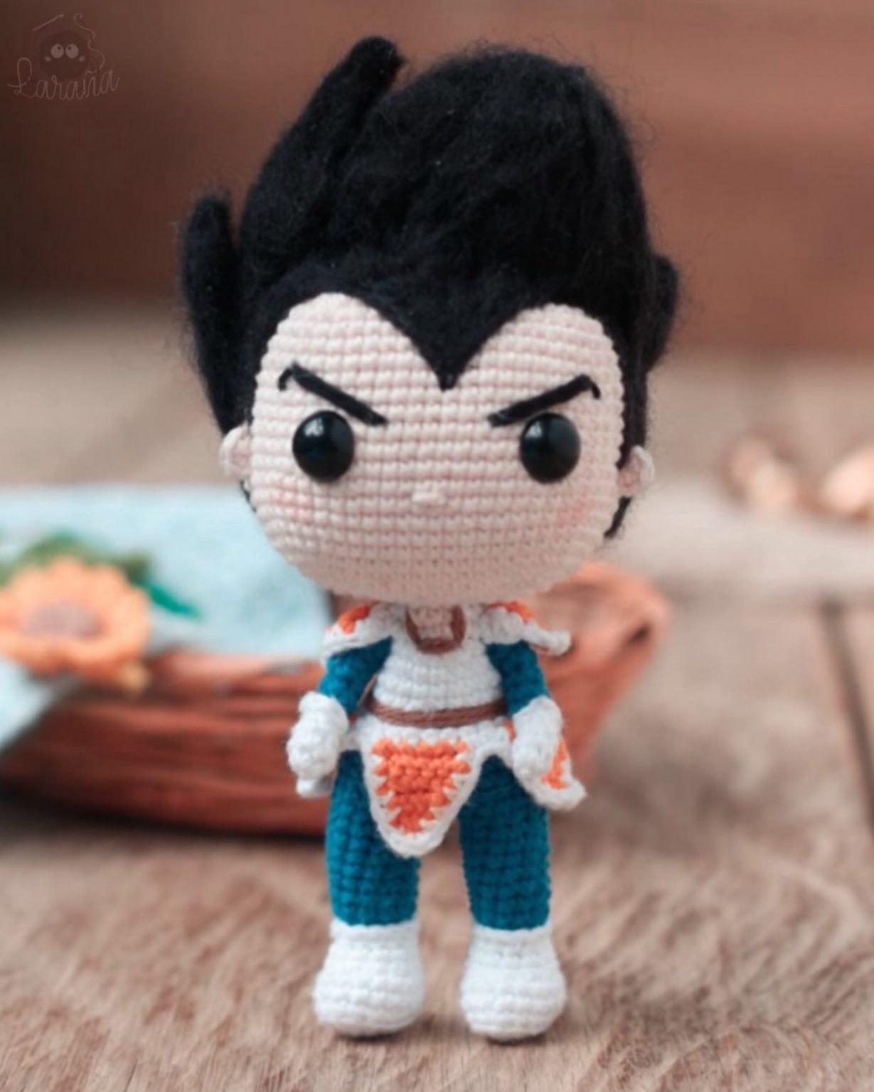 Vegeta Patrón de crochet Laraña