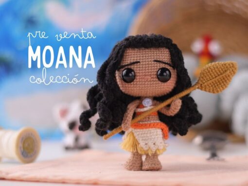 Ebook Moana | Patrones de Crochet (Pdf Digital) - Imagen 2